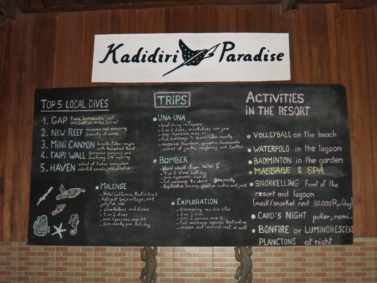 Kadidiri Paradise Batudaka Esterno foto